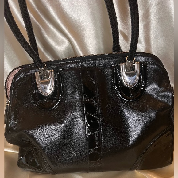 Vintage Black Brighton Shoulder Bag - Picture 2 of 12